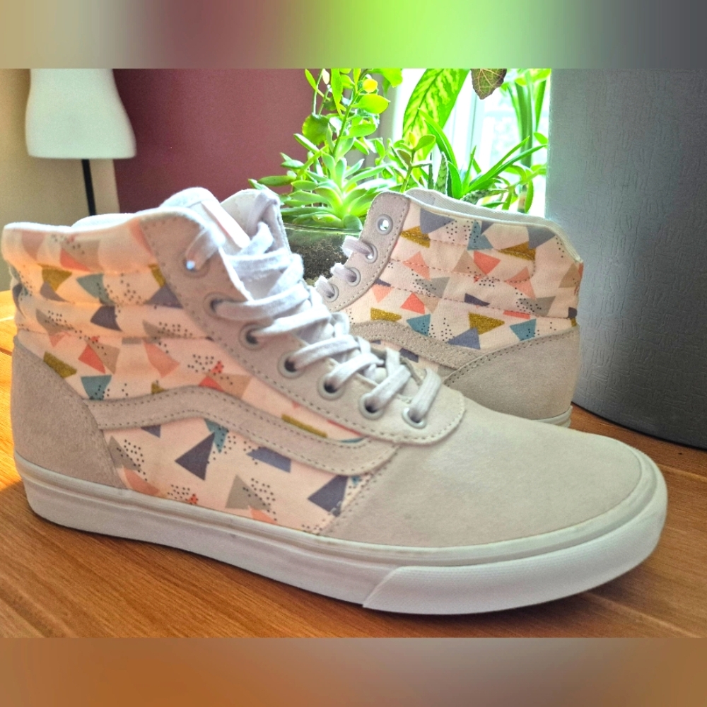 Vans Sk8-Hi Geometric Sneakers - Womens Size 8.5‎